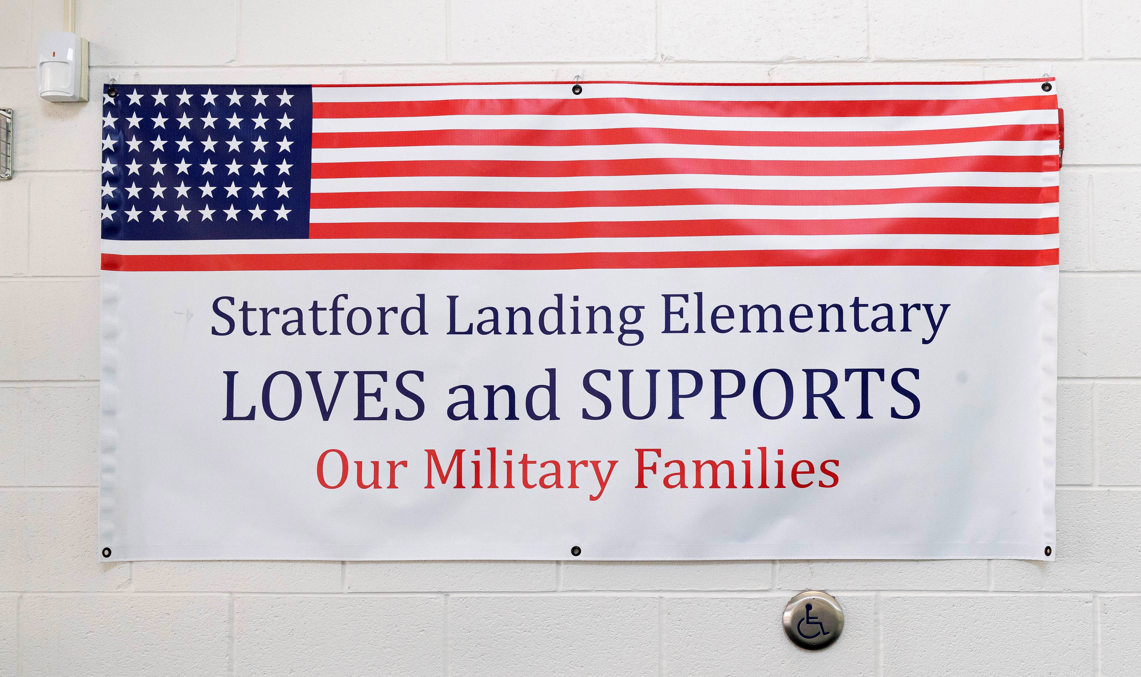 Welcome Military Families banner