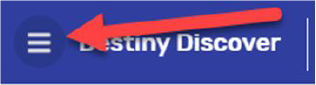 Destiny Discover menu button
